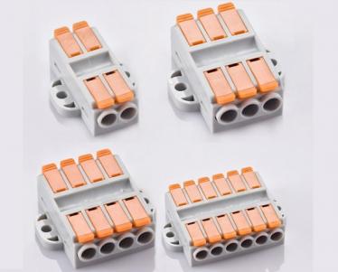 Wire Splice Connectors, Fir 6mm2 20~10AWG,02 03 04 05 06 08 10 12 Pins KLS2-226
